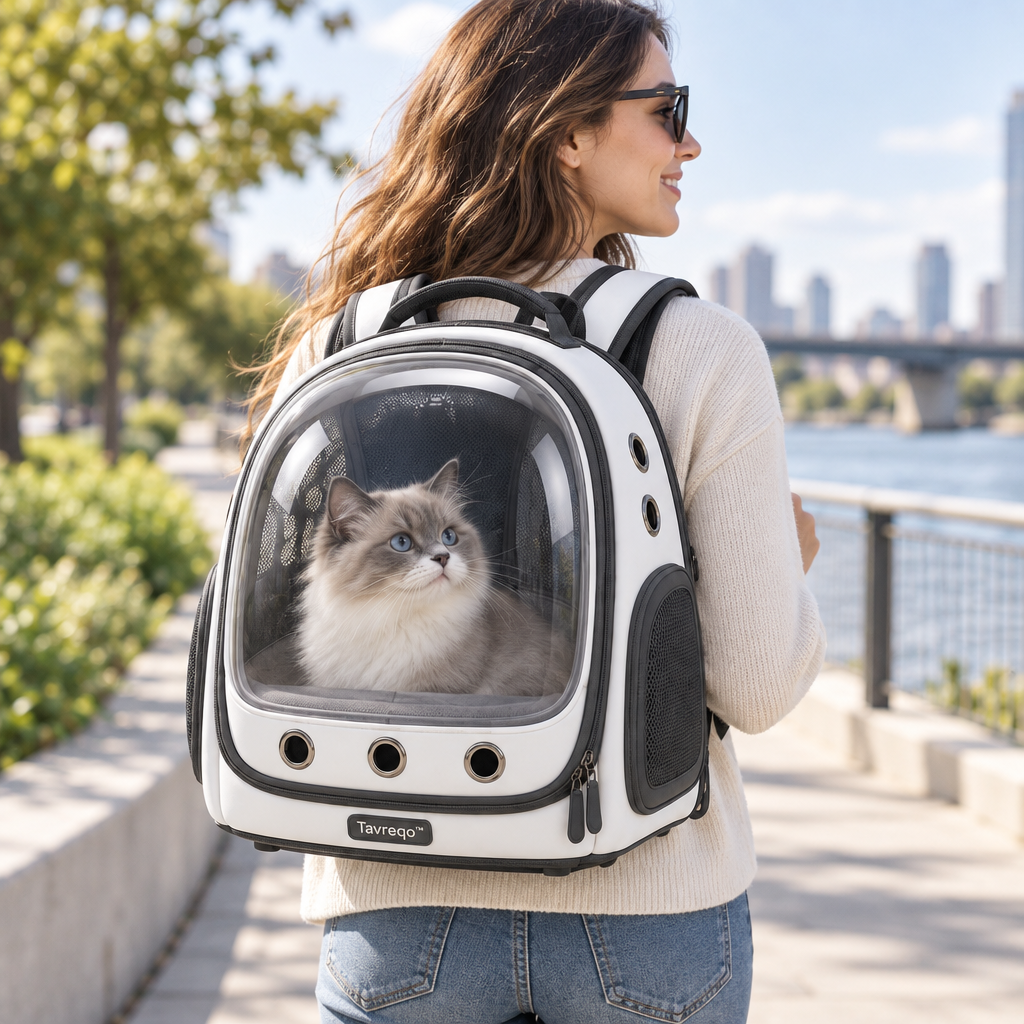 Tavreqo™ Ventilated Space Capsule Pet Backpack main image 02