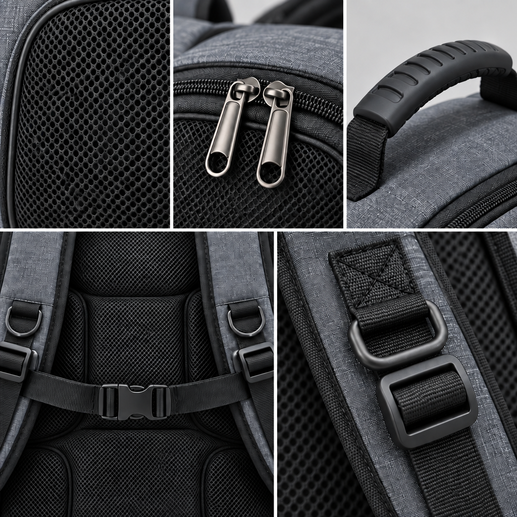 Tavreqo™ Large Ventilated Travel Pet Backpack main image 03
