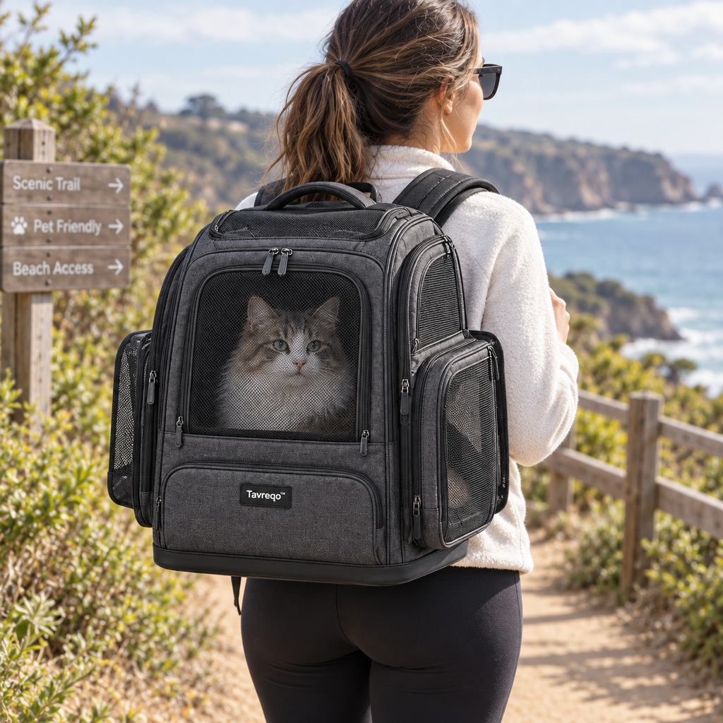 Tavreqo™ Expandable Foldable Pet Backpack main image 02