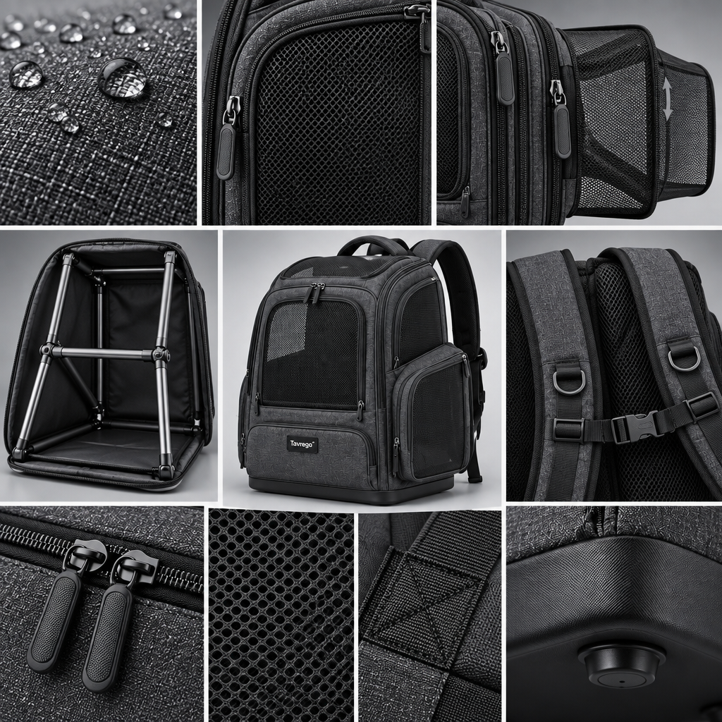 Tavreqo™ Expandable Foldable Pet Backpack main image 06