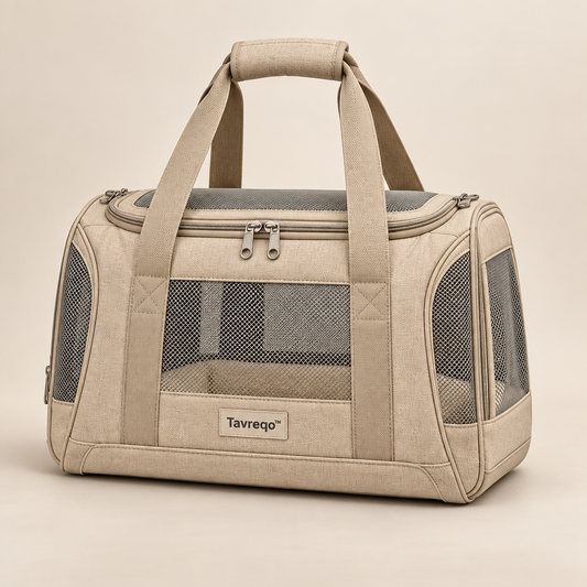 Tavreqo™ Lightweight Ventilated Pet Carrier Tote hero