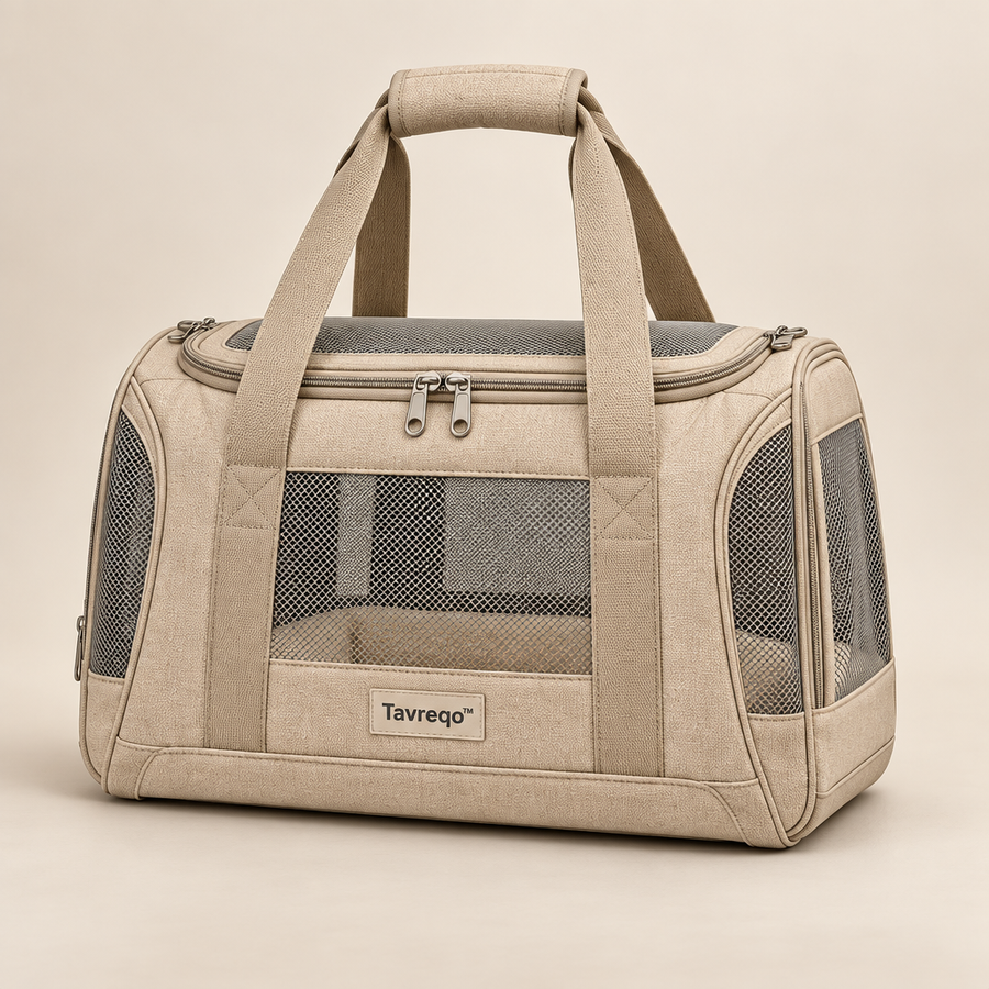 Tavreqo™ Lightweight Ventilated Pet Carrier Tote hero