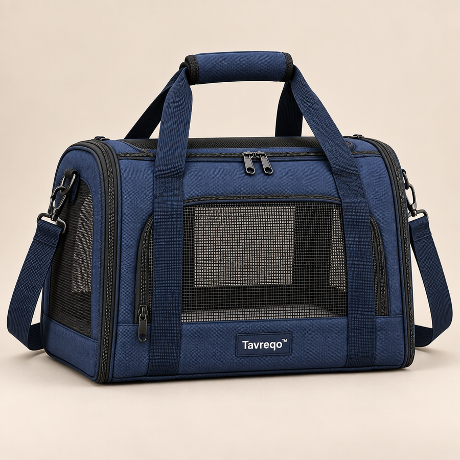 Tavreqo™ Foldable Pet Travel Carrier Bag hero