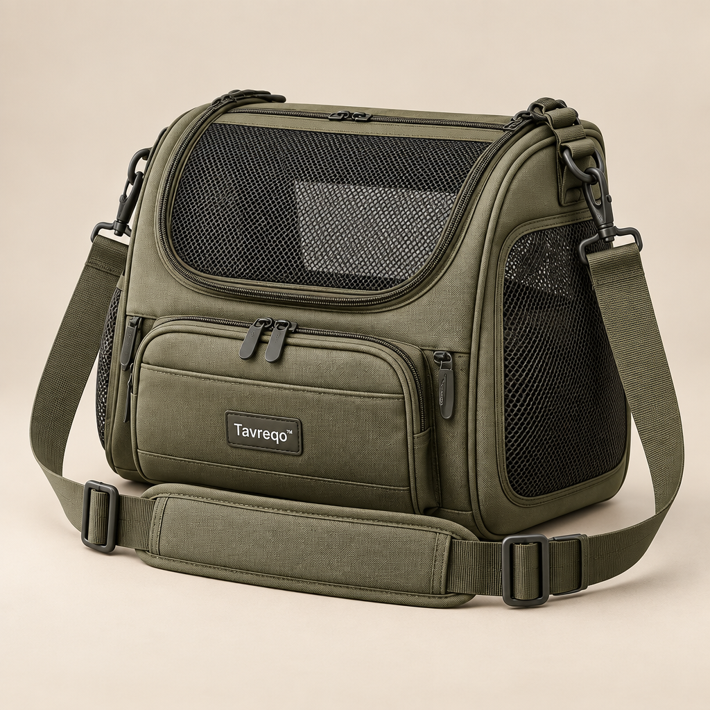 Tavreqo™ Multi-Function Pet Shoulder Carrier hero