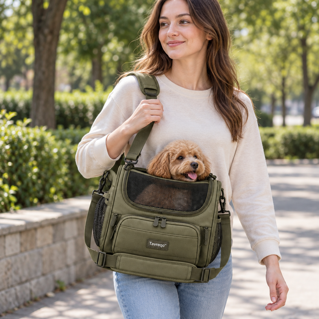 Tavreqo™ Multi-Function Pet Shoulder Carrier main image 04