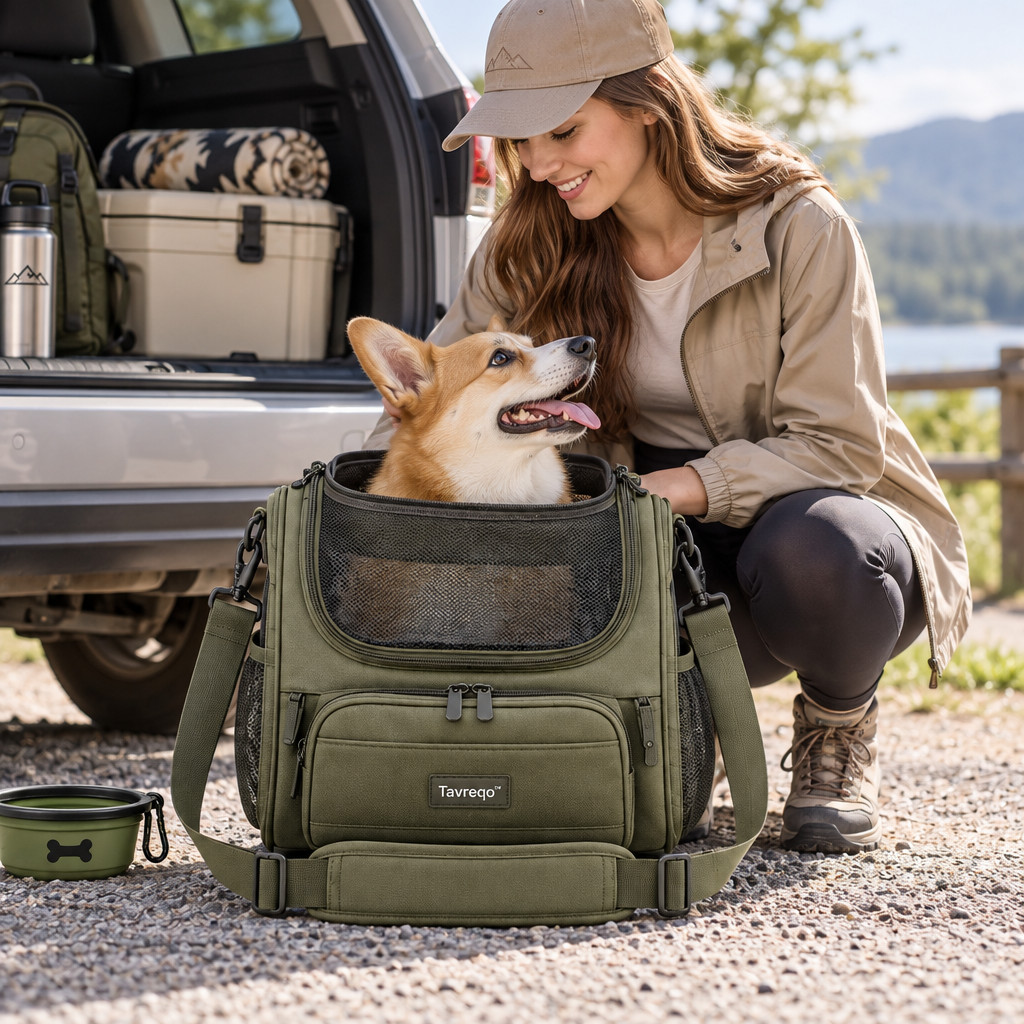 Tavreqo™ Multi-Function Pet Shoulder Carrier main image 05