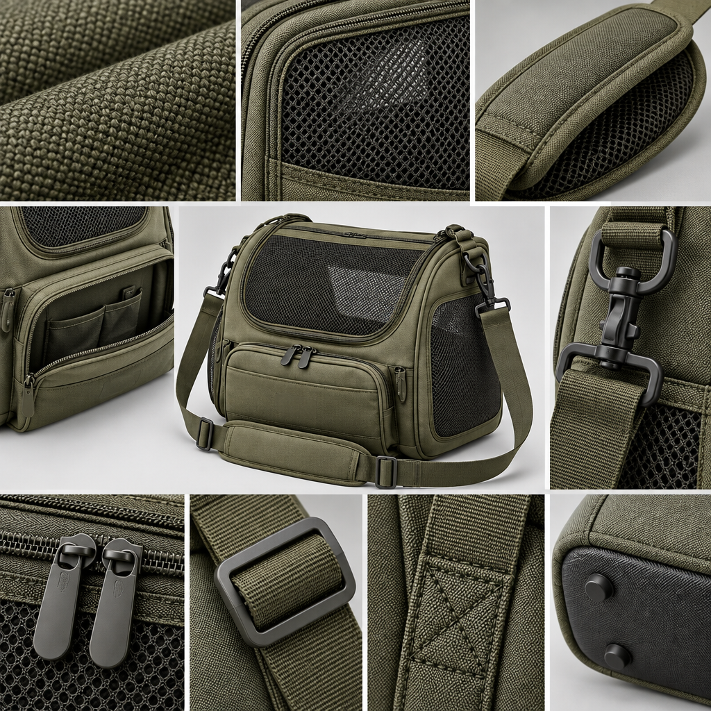 Tavreqo™ Multi-Function Pet Shoulder Carrier main image 06