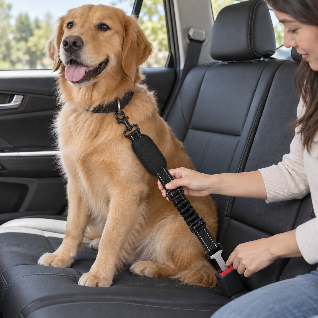 Tavreqo™ Adjustable Pet Car Safety Belt main image 04