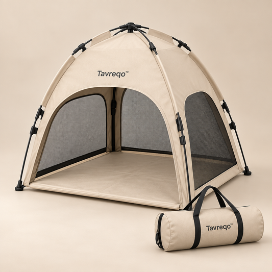 Tavreqo™ Portable Pet Outdoor Shade Tent hero