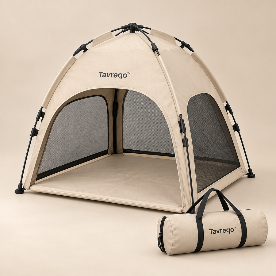 Tavreqo™ Portable Pet Outdoor Shade Tent hero