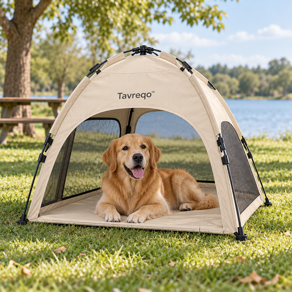 Tavreqo™ Portable Pet Outdoor Shade Tent main image 02