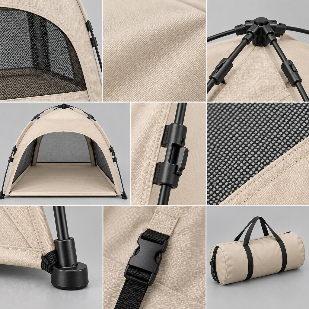 Tavreqo™ Portable Pet Outdoor Shade Tent main image 03