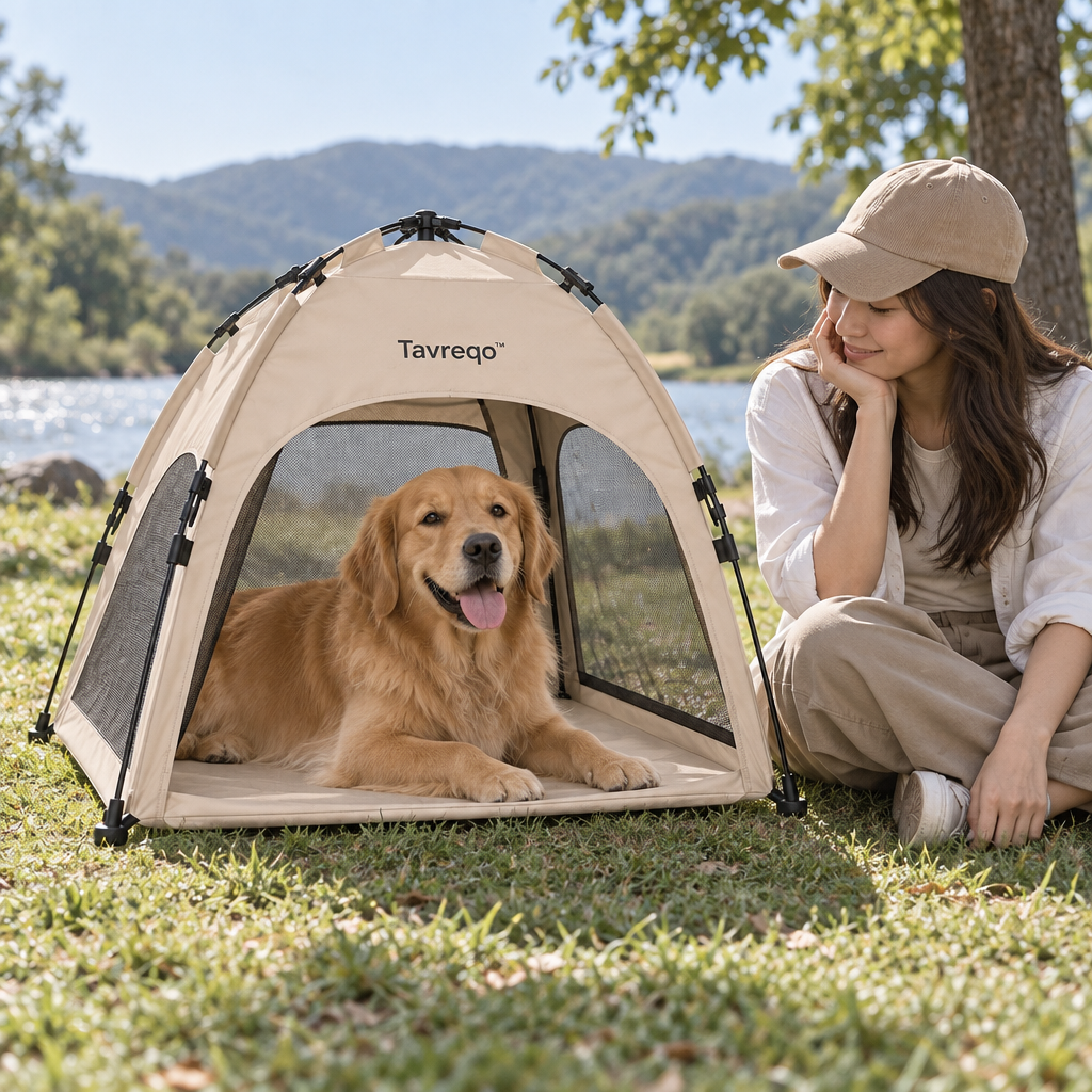 Tavreqo™ Portable Pet Outdoor Shade Tent main image 04