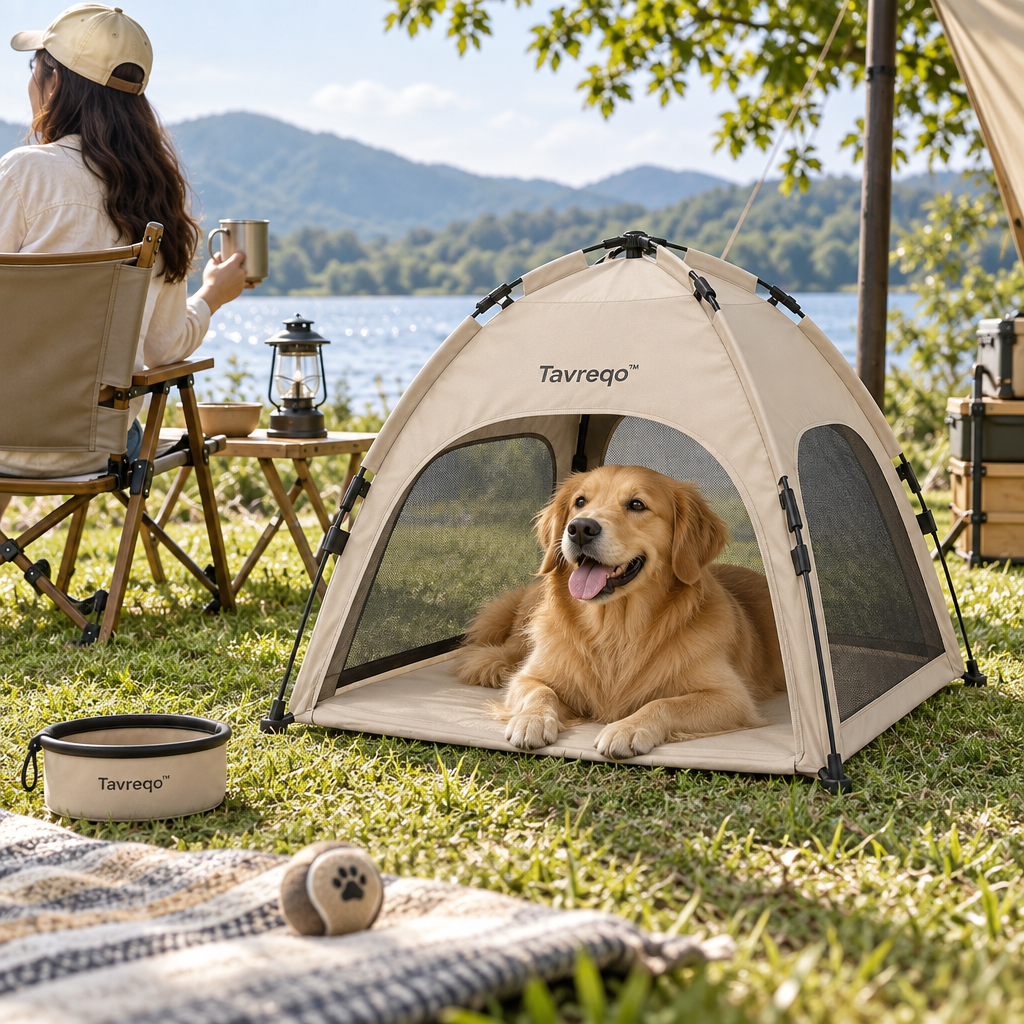 Tavreqo™ Portable Pet Outdoor Shade Tent main image 05